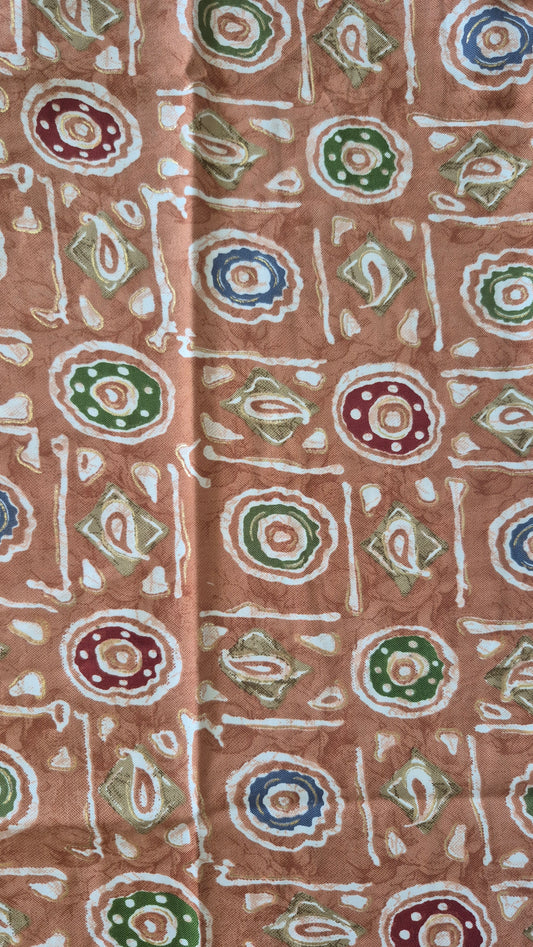 Rustic Block Print Short Kurti